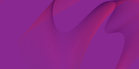 Abstract background with glowing wave. Shiny moving lines design element