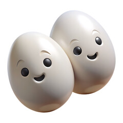 Fototapeta premium transparent easter day background easter eggs