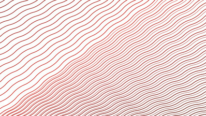 Red wave line stripes background vector image for backdrop or fabric style