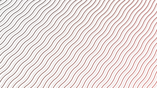 Red wave line stripes background vector image for backdrop or fabric style