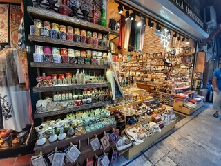 shopping in the store