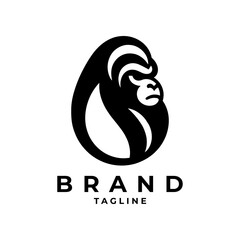 Gorilla logo: Projects strength, intelligence, and dominance, embodying a powerful and commanding brand presence.
