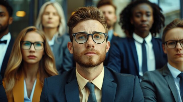 A recruitment team hosting a recruitment drive to fill multiple job openings.