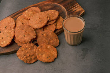 Thattai or Nippattu or Chekkalu is a south Indian deep fried snack made with rice flour and daily...