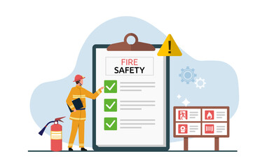 Fire safety regulations to prevent fire and regulate the action to be taken in the event of a fire