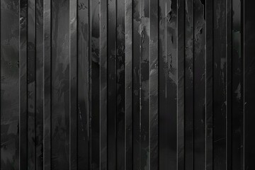Abstract black background or gray design pattern of vertical lines on faint vintage pattern of vintage grunge background texture on black border.
