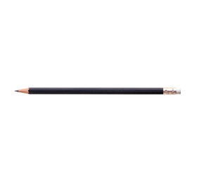 Black pencil isolated on white background