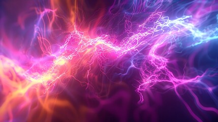 Mesmerizing Cosmic Eruption of Vibrant Electrical Currents and Dynamic Energy Flows