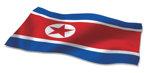 北朝鮮　旗　国　世界　アイコン