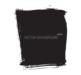 grunge black background, vector graphic
