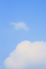 Blue sky and clouds