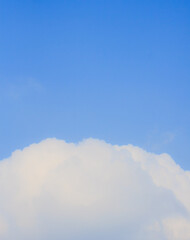 Blue sky and clouds