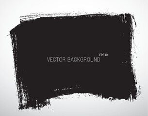 grunge black background, vector