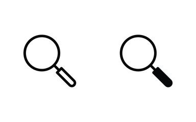 Search icon set vector illustration for web, ui, and mobile apps