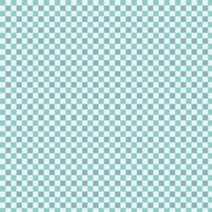 寒色の市松模様