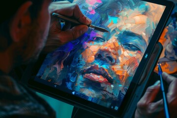 Digital Artist at Work