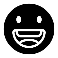 happy face emoji icon