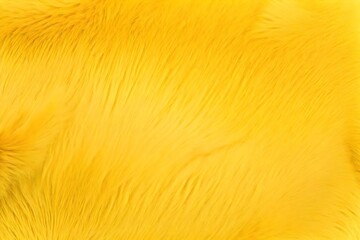 close up of a yellow  fur texture