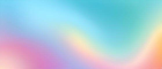 Blurred abstract pastel panorama background
