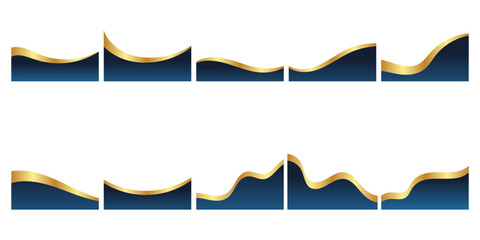 Gold Banner Header