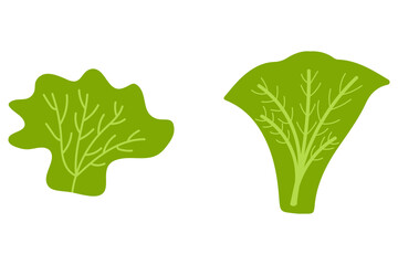 Simple vegetable icon. Healty food flat design