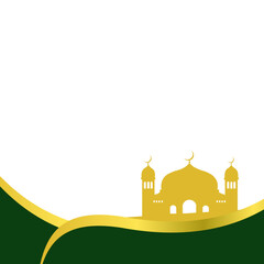 Islamic Mosque Footer