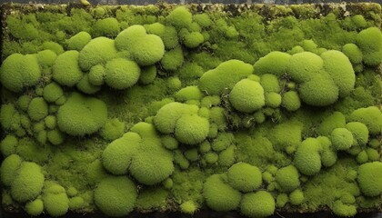 Moss green texture. Moss background. Green moss on grunge texture, background - obrazy, fototapety, plakaty