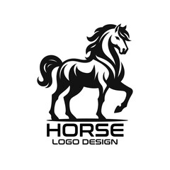 Horse Vector Logo Design
