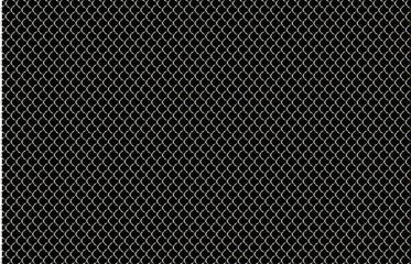 Seamless pattern. Background. Gradient honeycombs on a black background. Flyer background design, advertising background, fabric, clothing, texture, textile pattern.