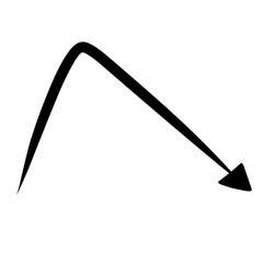doodle arrow sign