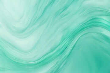 Fototapeta premium Abstract Gradient Smooth Blurred Marble Aquamarine Green Background Image