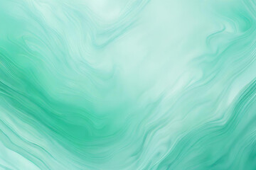 Fototapeta premium Abstract Gradient Smooth Blurred Marble Aquamarine Green Background Image