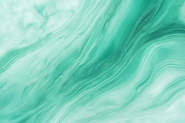 Fototapeta na wymiar Abstract Gradient Smooth Blurred Marble Aquamarine Green Background Image