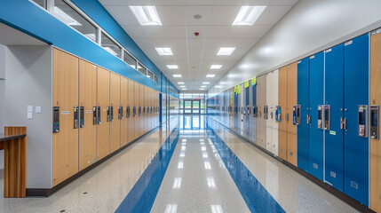 Obraz premium In the long hallway