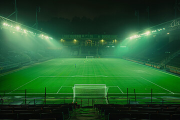 Fototapeta na wymiar soccer stadium and football stadium, soccer field and stadium, soccer field background, view of stadium