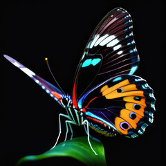 Neon Butterfly Version 8