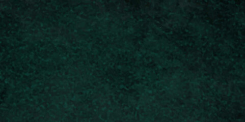 Abstract green distressed rough texture grunge concrete background. Beautiful blurry green background with painted texture. Vintage work and various designs perfectly. Panorama dark green background.