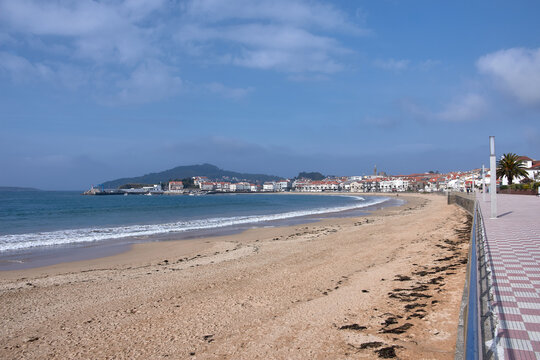walk, Playa America, Panxon and Monteferro in Nigran, Pontevedra, Spain