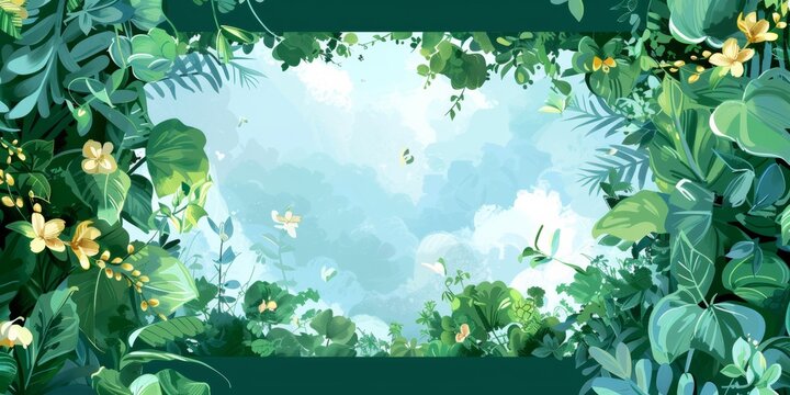 Characteristics of spring background image
