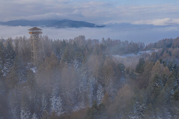 Góra Malnik, wieża widokowa © Maciej G. Szling