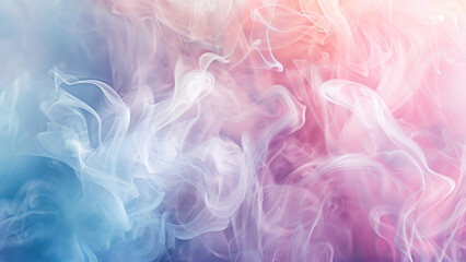 Whispers of Colour: A Smoky Pastel Abstract