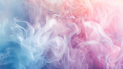 Fototapeta premium Whispers of Colour: A Smoky Pastel Abstract