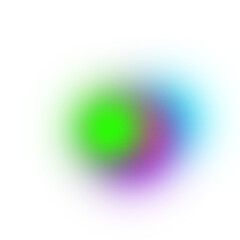Transparent gradient blur shape