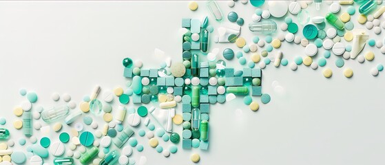 Obraz premium national doctors day and world health day poster with many corporate and health elements