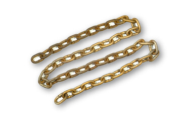 Chain metal isolated