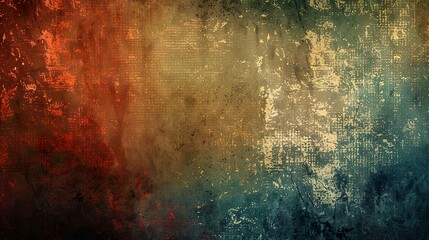 A retro grunge texture background with distressed effects and aged colors, ideal for adding a vintage and worn look to designs