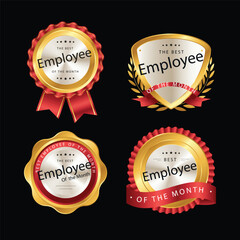 Batch ,Desigb tgold, blue, label, banner, win, icon, badge,