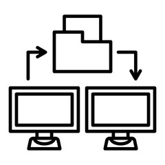 File transfer Icon