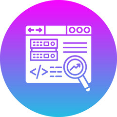 Web analysis Icon