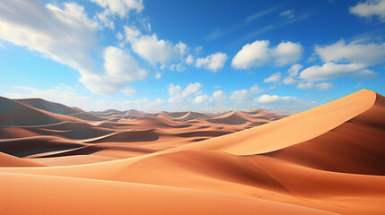 Fototapeta na wymiar desert sand dunes high definition(hd) photographic creative image 